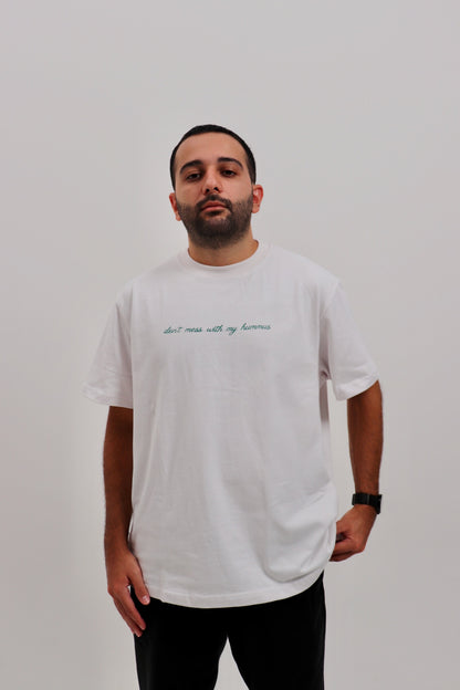 Hummus Tee White