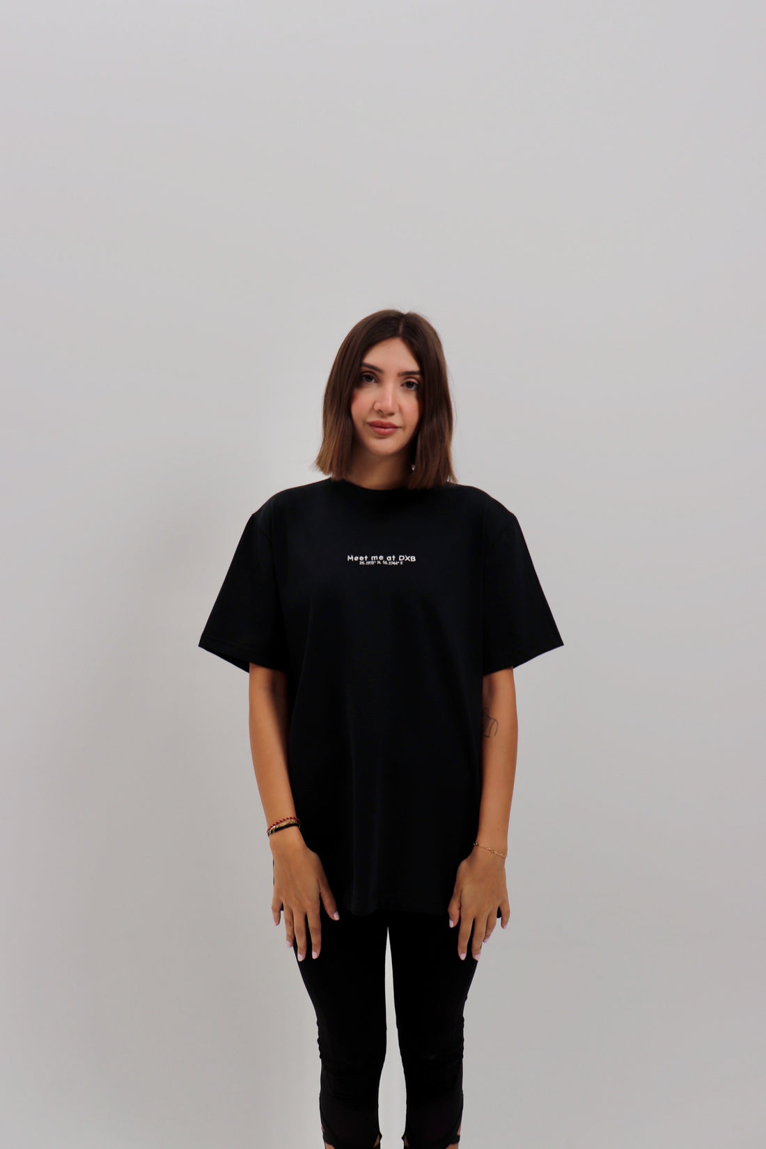 Essential DXB Tee Black