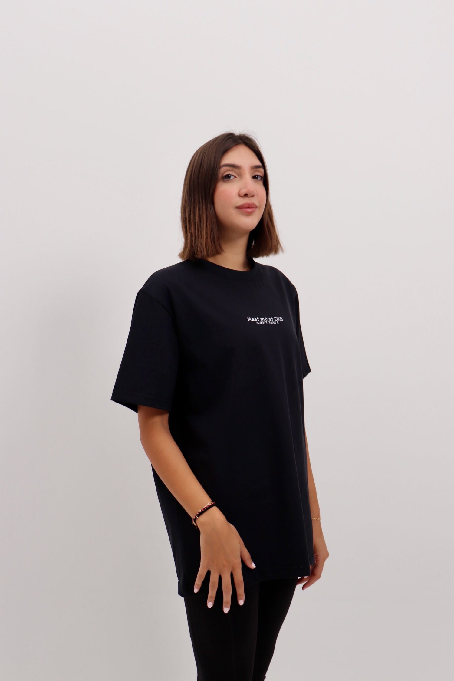 Essential DXB Tee Black