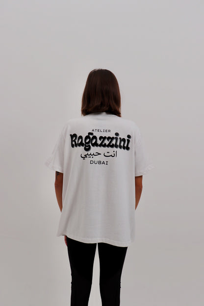 Habibi Tee White